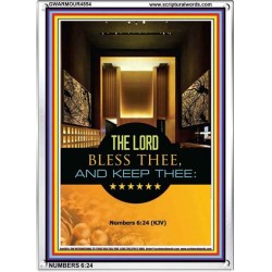 THE LORD BLESS THEE   Contemporary Christian Poster   (GWARMOUR4854)   