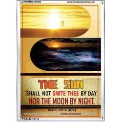 THE SUN SHALL NOT SMITE THEE   Bible Verse Art Prints   (GWARMOUR4868)   