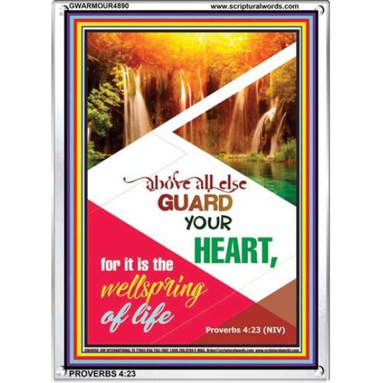 WELLSPRING OF LIFE   Christian Artwork Frame   (GWARMOUR4890)   