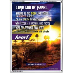THERE IS NO GOD LIKE THEE   Christian Quote Frame   (GWARMOUR5029)   