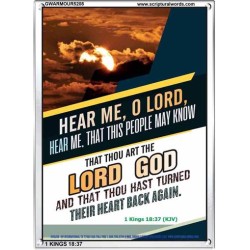 THOU ART THE LORD GOD   Scripture Wooden Framed Signs   (GWARMOUR5208)   
