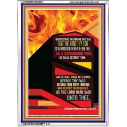 UNDERSTAND THEREFORE THIS DAY   Encouraging Bible Verses Framed   (GWARMOUR5209)   