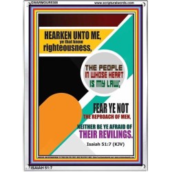THE PEOPLE IN WHOSE HEART IS MY LAW   Framed Guest Room Wall Decoration   (GWARMOUR5308)   
