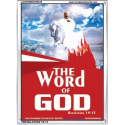 THE WORD OF GOD   Bible Verses Frame   (GWARMOUR5435)   