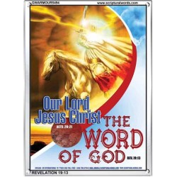 THE WORD OF GOD   Bible Verse Wall Art   (GWARMOUR5494)   