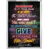 WHAT WILL A MAN GIVE IN EXCHANGE FOR HIS SOUL   Wall Art Poster   (GWARMOUR6365)   "12X18"