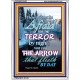 THE TERROR BY NIGHT   Printable Bible Verse to Framed   (GWARMOUR6421)   