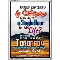 A SINGLE HOUR TO HIS LIFE   Bible Verses Frame Online   (GWARMOUR6434)   