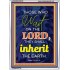 WAIT ON THE LORD   contemporary Christian Art Frame   (GWARMOUR6519)   "12X18"