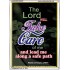 THE LORD WILL TAKE CARE OF ME   Inspirational Bible Verse Frame   (GWARMOUR6679)   "12X18"