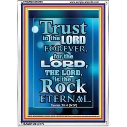 TRUST IN THE LORD   Scripture Art Prints   (GWARMOUR6786)   