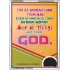 ALL THINGS ARE FROM GOD   Scriptural Portrait Wooden Frame   (GWARMOUR6882)   "12X18"