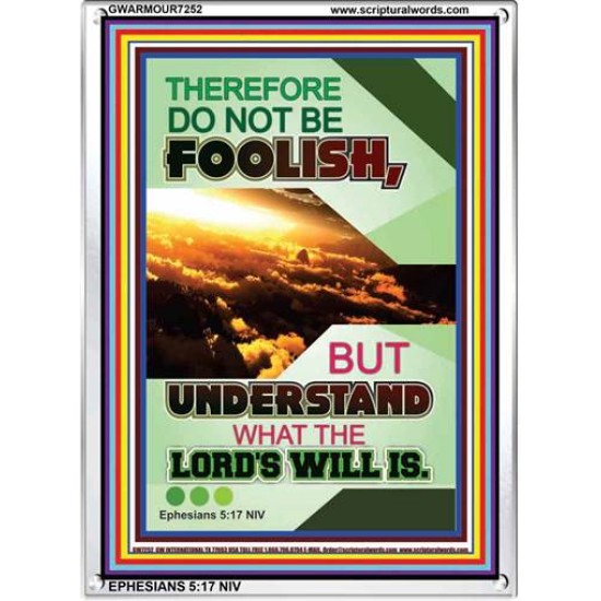 THE LORD'S WILL   Bible Verse Frame Online   (GWARMOUR7252)   