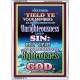 UNRIGHTEOUSNESS   Contemporary Christian Paintings Acrylic Glass frame   (GWARMOUR7369)   