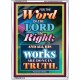 WORD OF THE LORD   Contemporary Christian poster   (GWARMOUR7370)   
