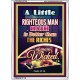 A RIGHTEOUS MAN   Bible Verses Framed for Home   (GWARMOUR7426)   