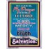 THE TRUTH OF YOUR SALVATION   Bible Verses Frame for Home Online   (GWARMOUR7444)   "12X18"