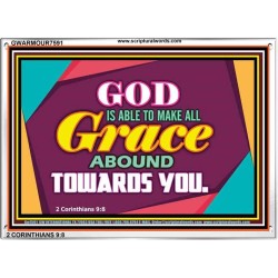 ABOUNDING GRACE   Printable Bible Verse to Framed   (GWARMOUR7591)   