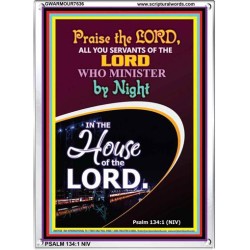 THE HOUSE OF THE LORD   Contemporary Christian Paintings Frame   (GWARMOUR7636)   