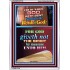 WORDS OF GOD   Bible Verse Picture Frame Gift   (GWARMOUR7724)   "12X18"