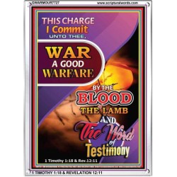 THE WORD OF OUR TESTIMONY   Bible Verse Framed for Home   (GWARMOUR7727)   
