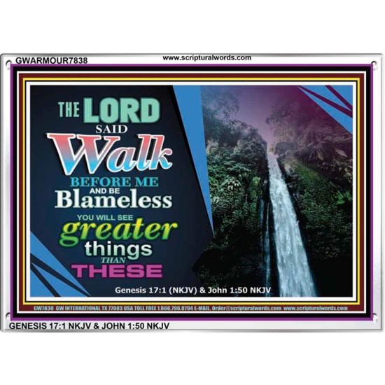 WALK BEFORE ME   Biblical Paintings   (GWARMOUR7838)   