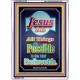 ALL THINGS ARE POSSIBLE   Bible Verses Wall Art Acrylic Glass Frame   (GWARMOUR7932)   
