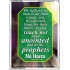 TOUCH NOT MINE ANOINTED   Bible Verse Wall Art Frame   (GWARMOUR802)   "12X18"