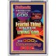 THE LIVING GOD   Bible Verses Frame Online   (GWARMOUR8055)   