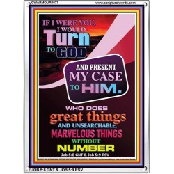 TURN TO GOD   Scripture Wooden Frame   (GWARMOUR8077)   