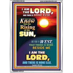 THE RISING OF THE SUN   Acrylic Glass Framed Bible Verse   (GWARMOUR8166)   