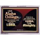 ALPHA AND OMEGA   Scripture Art   (GWARMOUR8248)   