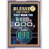 THE WORD OF GOD   Frame Bible Verses Online   (GWARMOUR8497)   "12X18"