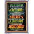 ABUNDANT MERCY   Scripture Wood Frame Signs   (GWARMOUR8731)   "12X18"