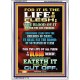 THE LIFE IS IN THE BLOOD OF JESUS CHRIST   Bible Scriptures on Love frame   (GWARMOUR8774)   
