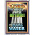 THE LIVING WATER   Bible Scriptures on Forgiveness Frame   (GWARMOUR8775)   "12X18"