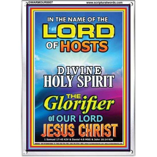 THE LORD OF HOSTS   Scripture Art Prints   (GWARMOUR8807)   
