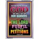THE LORD FULFIL ALL THY PETITIONS   Bible Verse Picture Frame Gift   (GWARMOUR8858)   