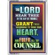 THE LORD HEAR THEE   Bible Verses  Picture Frame Gift   (GWARMOUR8859)   