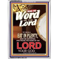 THE WORD OF THE LORD   Bible Verses  Picture Frame Gift   (GWARMOUR9112)   