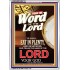 THE WORD OF THE LORD   Bible Verses  Picture Frame Gift   (GWARMOUR9112)   "12X18"