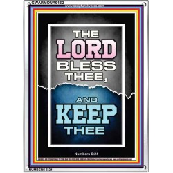 THE LORD OUR KEEPER   Contemporary Christian Wall Art   (GWARMOUR9162)   