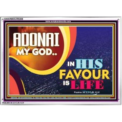ADONAI MY GOD   Bible Verse Framed for Home Online   (GWARMOUR9288)   