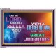 A STRETCHED OUT ARM   Bible Verse Acrylic Glass Frame   (GWARMOUR9482)   