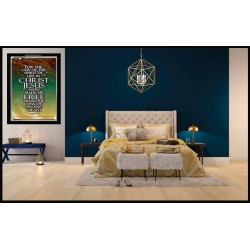 THE SPIRIT OF LIFE IN CHRIST JESUS   Framed Religious Wall Art    (GWASCEND1317)   