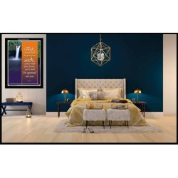 ASK, SEEK, KNOCK AND YOU SHALL RECEIVE   Framed Lobby Wall Decoration   (GWASCEND244)   