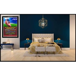 WHOSOEVER   Bible Verse Framed for Home   (GWASCEND3779)   "25x33"