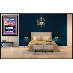 THE VOICE OF THE LORD   Christian Framed Wall Art   (GWASCEND7468)   
