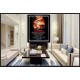 WITH MY SONG WILL I PRAISE HIM   Framed Sitting Room Wall Decoration   (GWASCEND4538)   