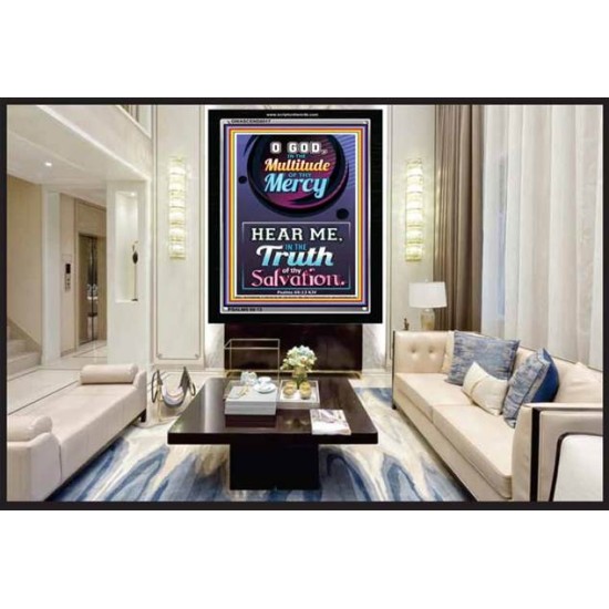 TRUTH OF THY SALVATION   Framed Bible Verses   (GWASCEND8017)   